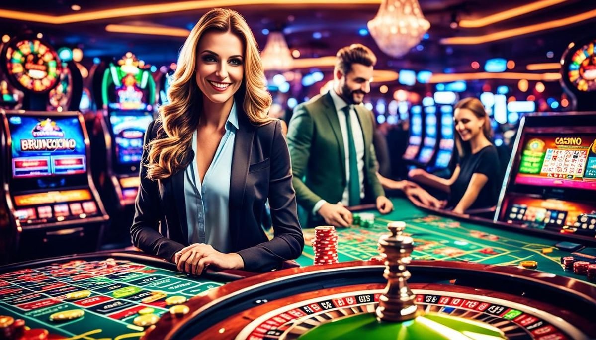 Berbagai permainan Dream Gaming termasuk blackjack, roulette, dan Dragon Tiger